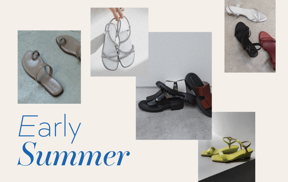 25SSサンダルコレクション