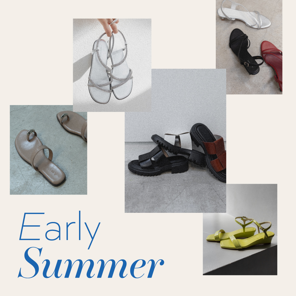 25SSサンダルコレクション