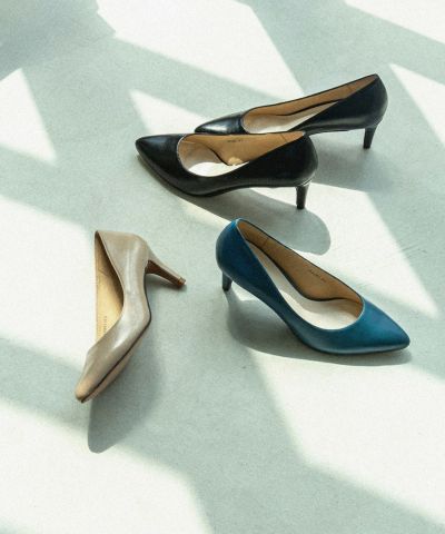 30%OFF】ポインテッドレザーパンプス | A de Vivre（アドゥ