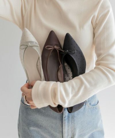 50%OFF】サステナブル セパレートストラップパンプス | A de
