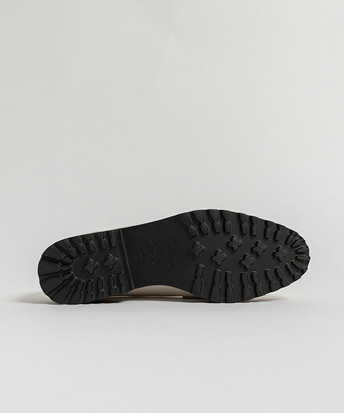 ADELO レザー トラックソール ローファー ADELO レザー トラックソール コインローファー