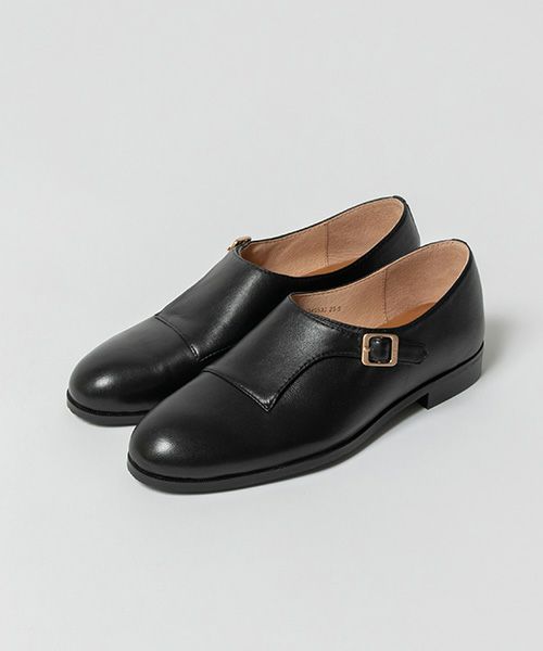 BERLUTI シングルモンク ストラップ レザーシューズ 吹きこぼれ シュー 
