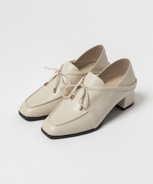 30%OFF】レザー 2WAY レースアップシューズ | A de Vivre