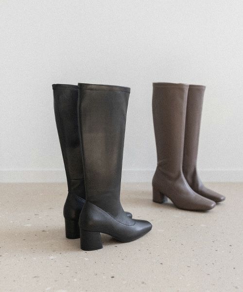 30%OFF】サステナブル リサイクルニットソックスブーツ | A de Vivre 