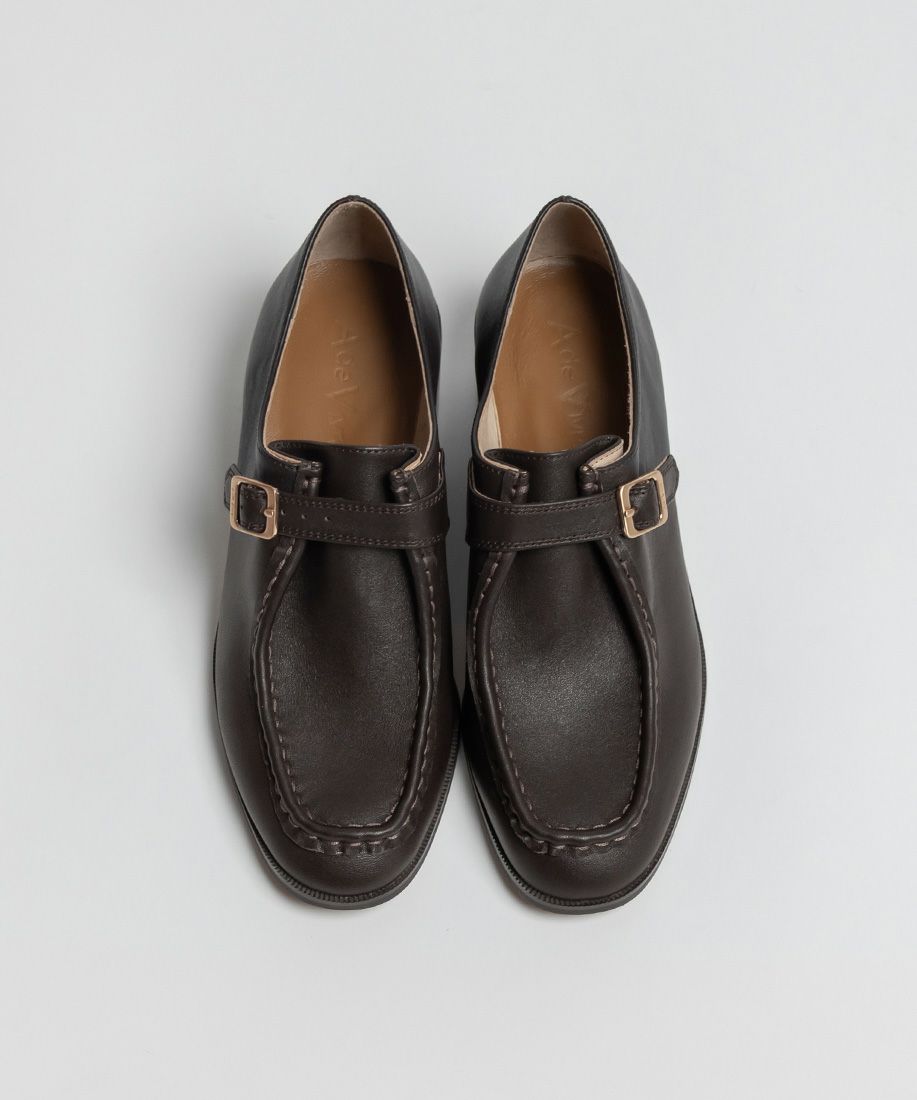 レザー チロリアンストラップシューズ | A de Vivre（アドゥ