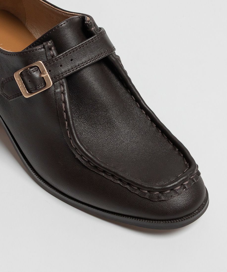 レザー チロリアンストラップシューズ | A de Vivre（アドゥ